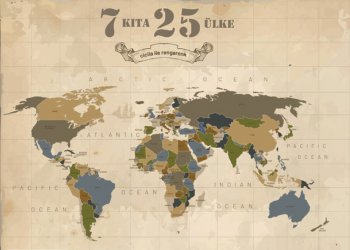 7 Kıta 25 Ülkenin Tercihi
