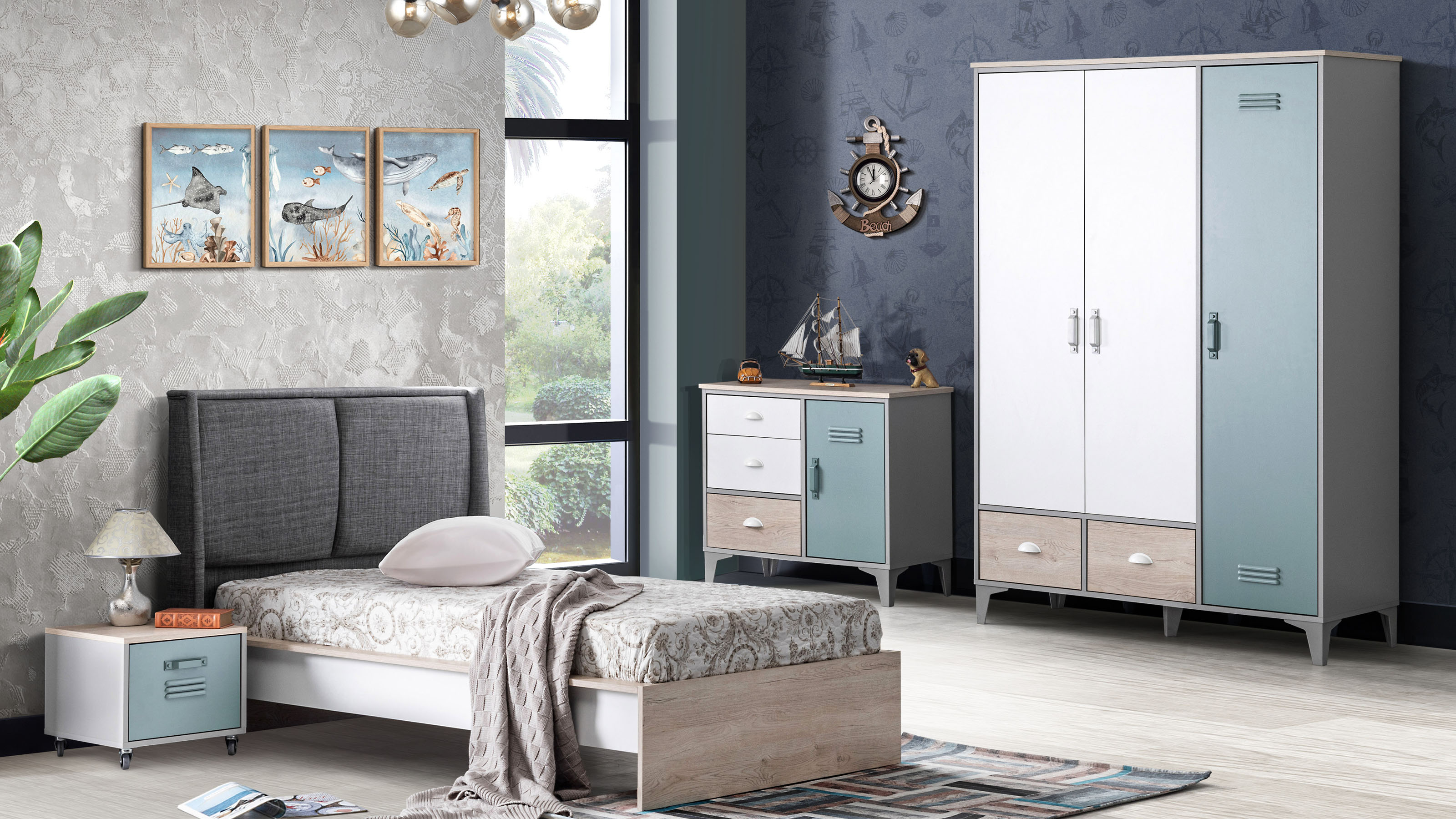 T-420 Lego Yeşil Genç Odası