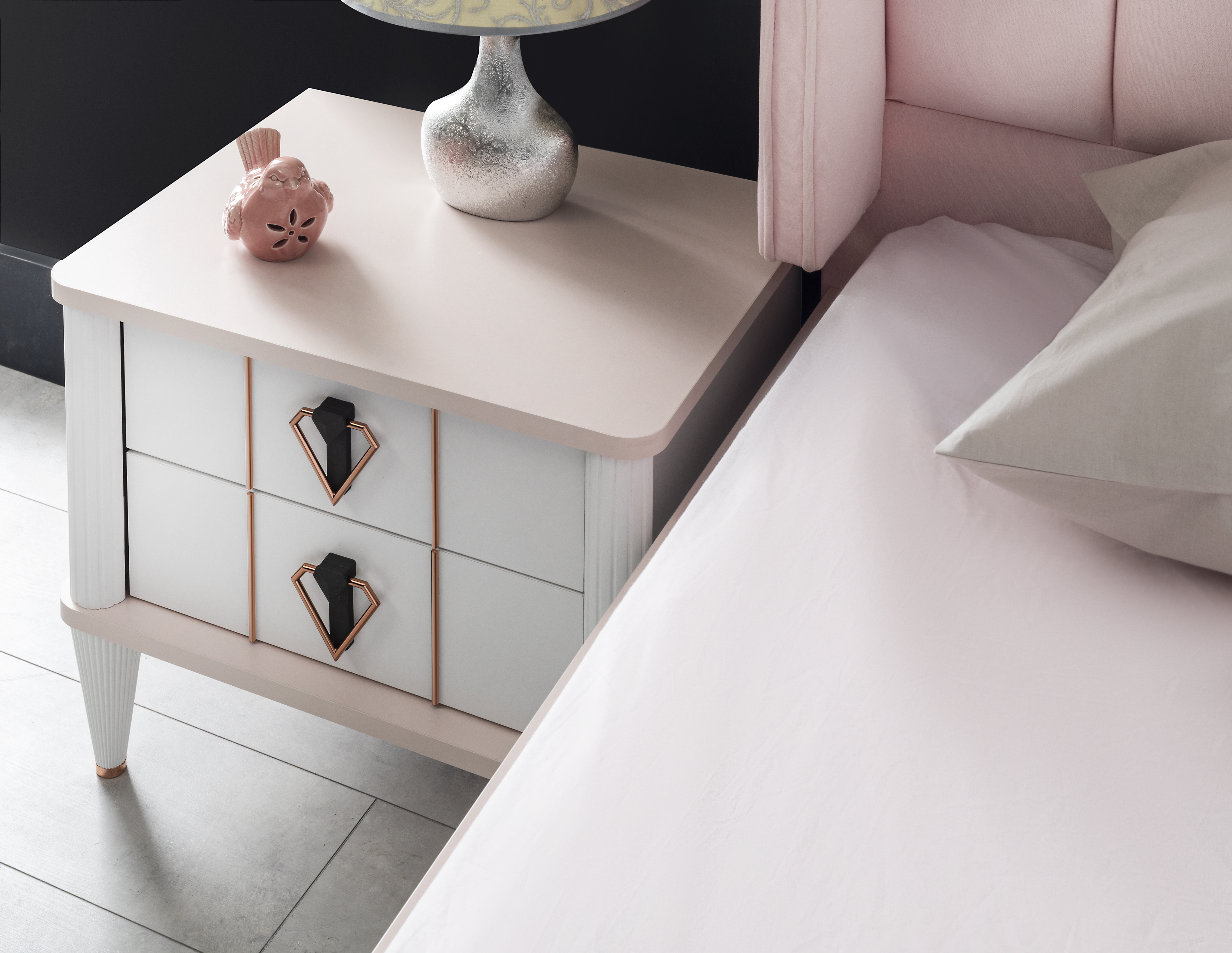 T-210 Florya Beyaz Genç Odası