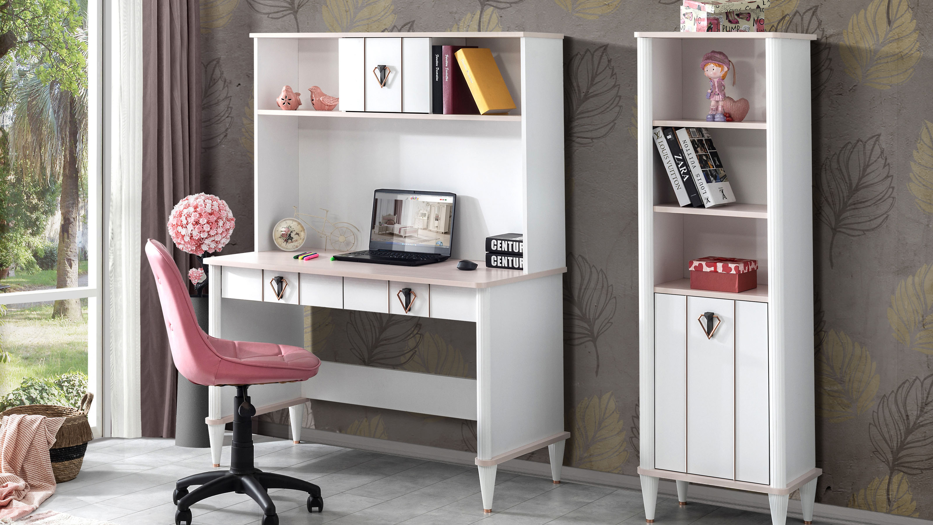 T-210 Florya Beyaz Genç Odası