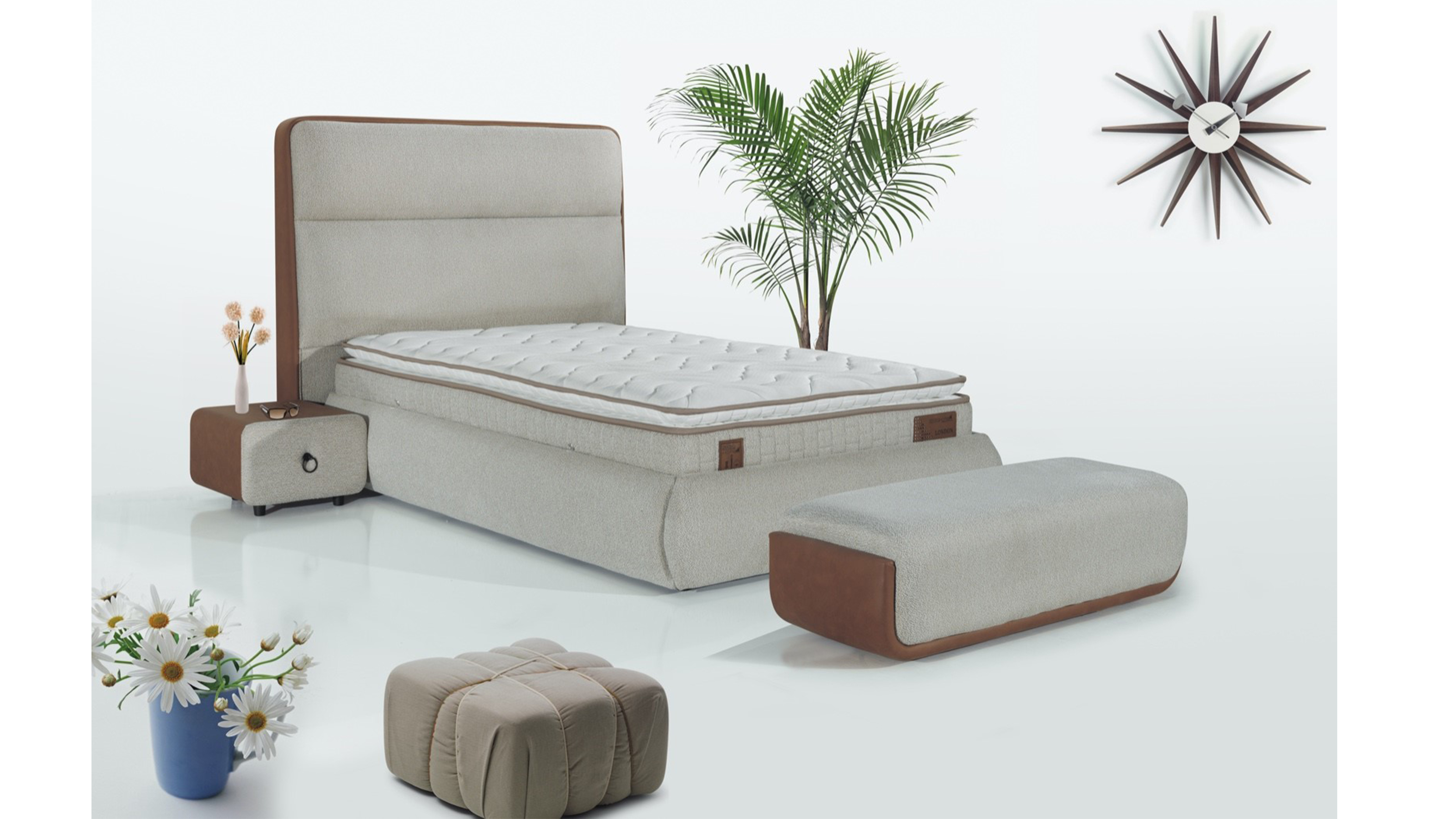 Stil Bazalı Başlıklı Set